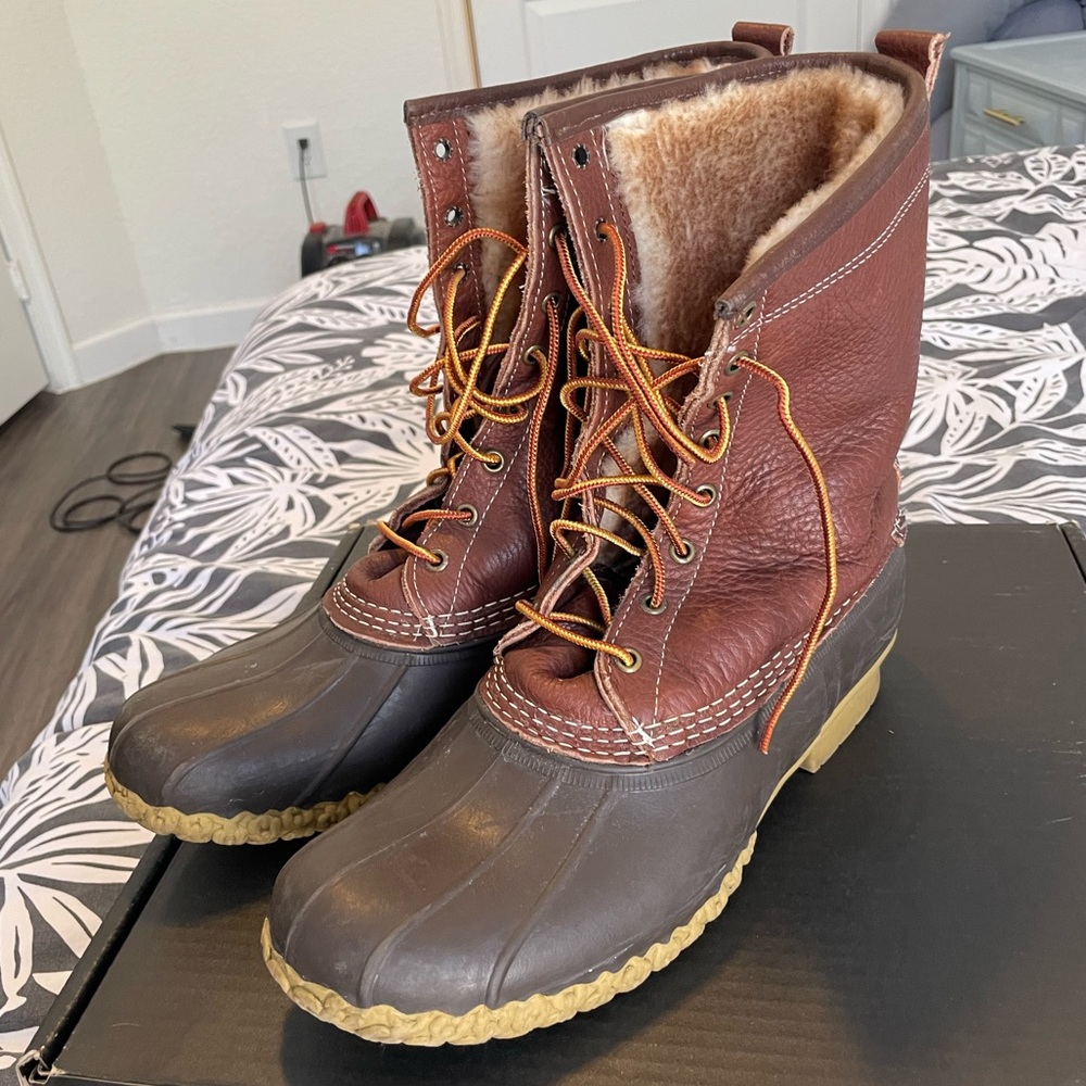 Insulated Bean Boots - sz 10